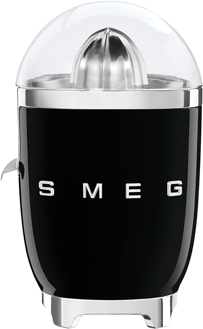 Smeg CJF01BLUS Citrus Juicer, One Size, Black