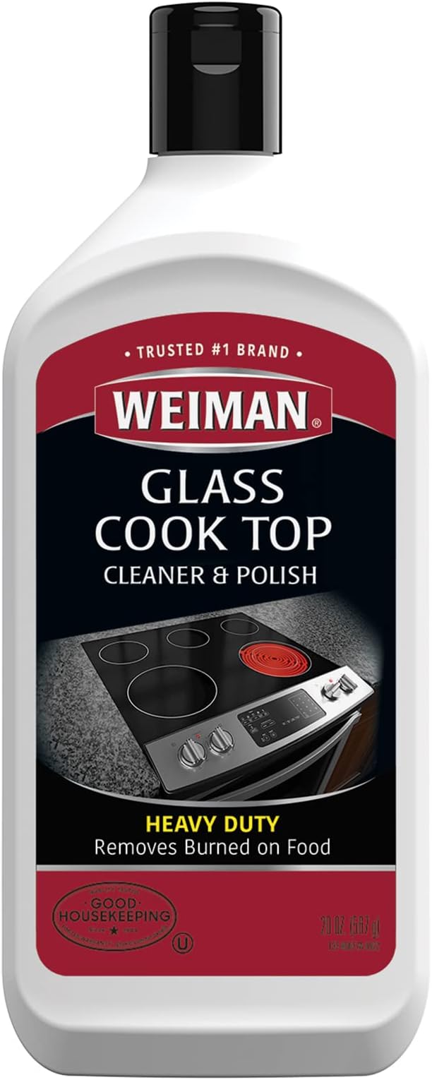 Weiman Induction Glass Ceramic Stove Cooktop Cleaner