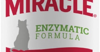 Natures miracle advanced stain and odor eliminator for cat messes