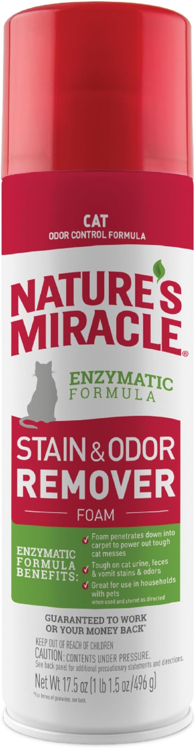 Natures Miracle Advanced Stain and Odor Eliminator for Cat Messes