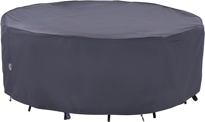 F&J Outdoors Patio Furniture Cover for X-Large Round Table Chairs Set