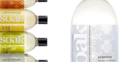 Soak wash scentless 12 oz laundry detergent