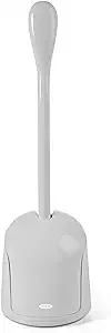 OXO Good Grips Compact Toilet Brush & Canister - Gray