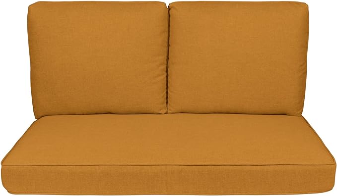 Quality Outdoor Living Patio Loveseat Cushion Set