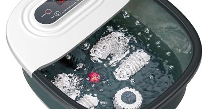 Niksa foot spa bath massager with heat