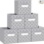 4 Best Storage Cubes in 2025 FabTotes Storage Bins 6 Pack Collapsible Storage Cubes