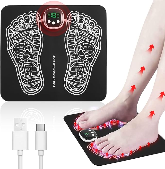 EMS Foot Massager Mat for Muscle Relaxation