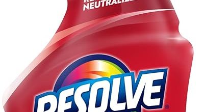 Resolve 22 fl oz liquid multi fabric cleaner and upholstery stain remover