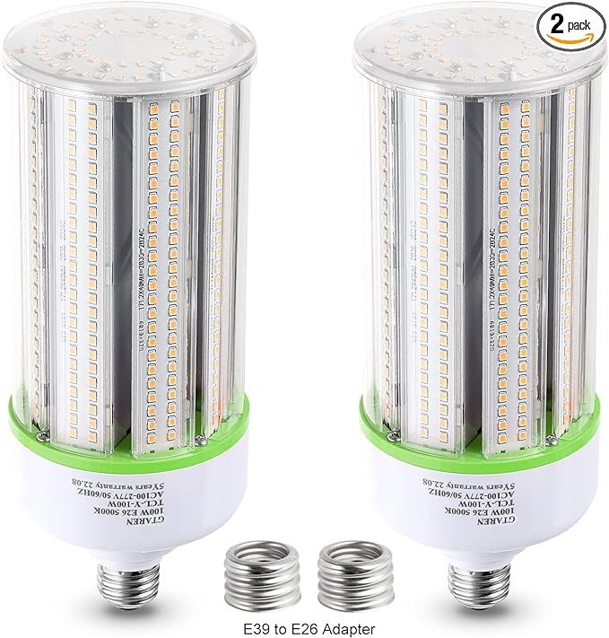 2-Pack Corn LED Light Bulb