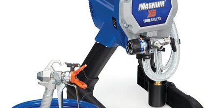 Graco magnum 262800 x5 stand airless paint sprayer, blue