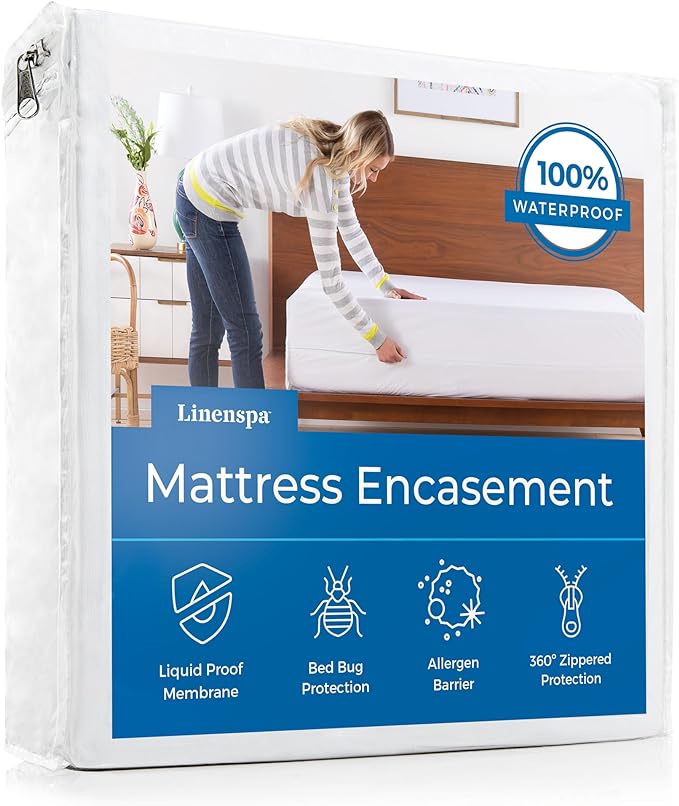 Linenspa Zippered Mattress Encasement