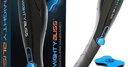 Mighty bliss cordless handheld percussion massager