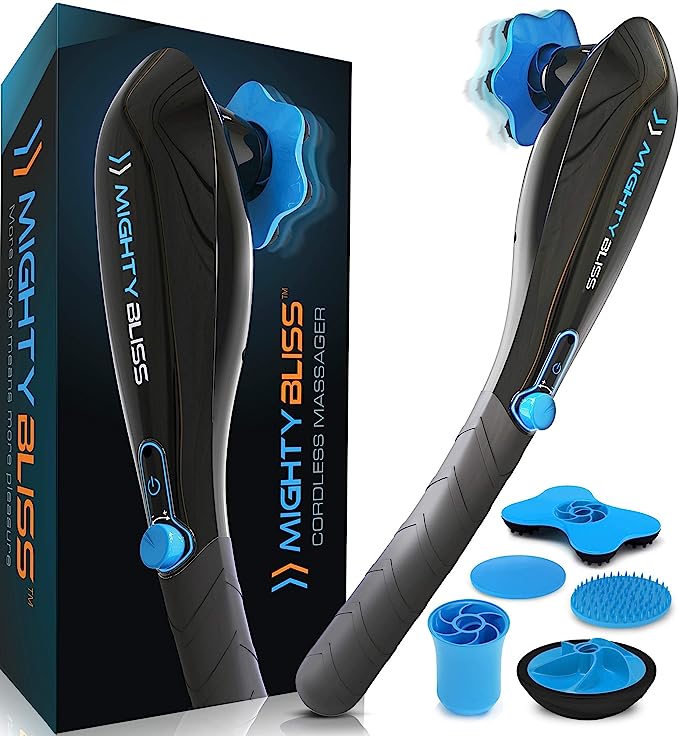 Mighty Bliss Cordless Handheld Percussion Massager