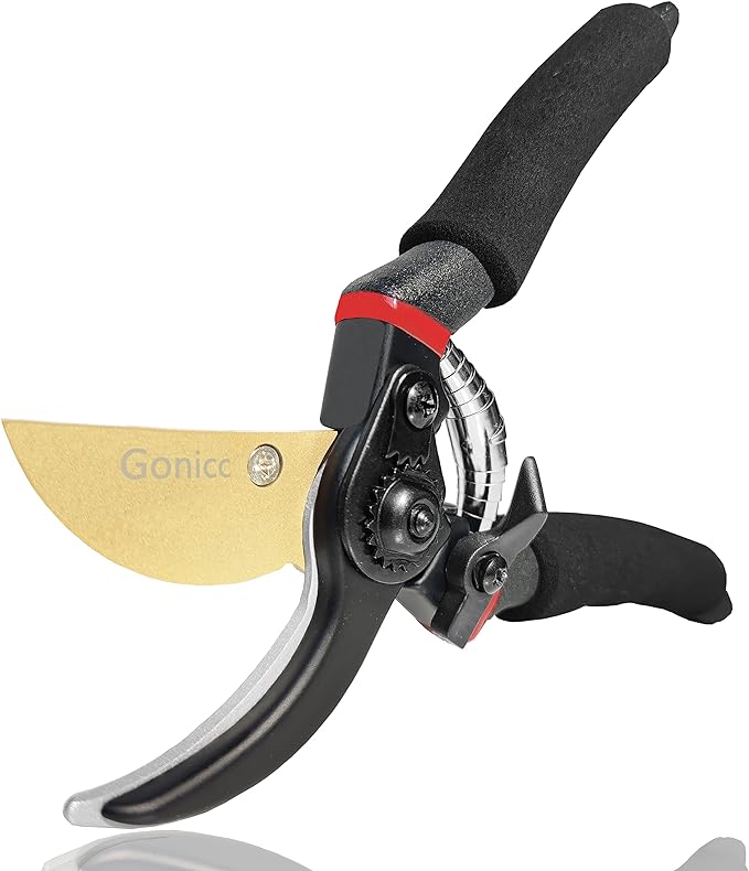 Gonicc 8 Professional Titanium Bypass Pruning Shears