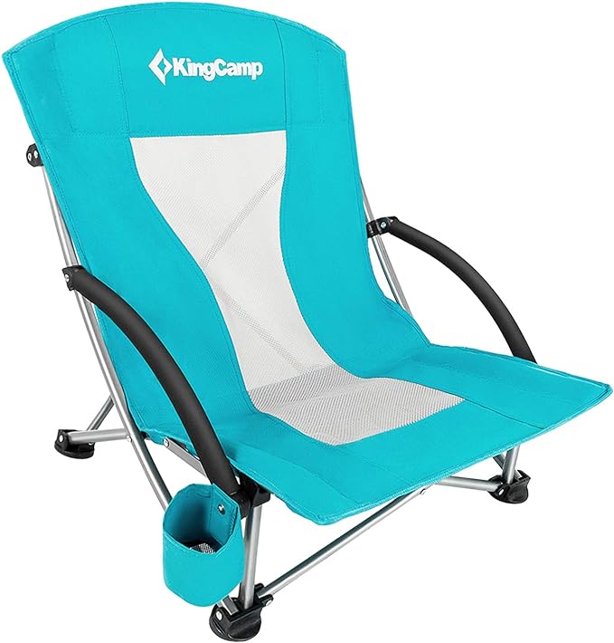 KingCamp Portable Low Folding Beach Chair