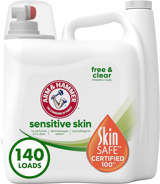 Arm & Hammer Sensitive Skin Free & Clear Liquid Laundry Detergent