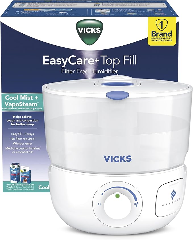 PUR Vicks EasyCare+ Top Fill Cool Mist Humidifier