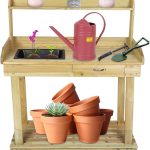 4 Best Potting Benches for Gardeners: Top Picks for Comfort and Efficiency in 2025 LUCKYERMORE Wooden Gardening Potting Bench Table