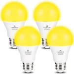 8 Best Outdoor Light Bulbs in 2025 hansang A19 LED Bug Light Bulb