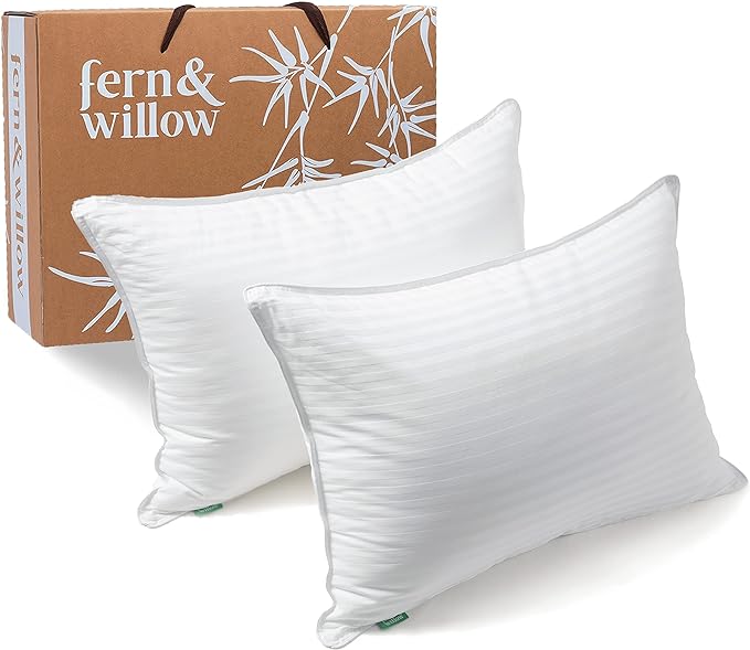 Fern and Willow Pillows for Sleeping