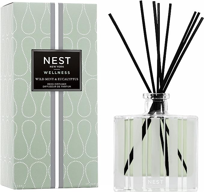 NEST New York Wild Mint & Eucalyptus Reed Diffuser