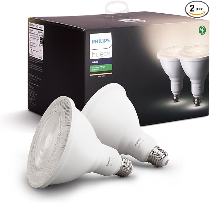 Philips Hue Smart PAR38 LED Bulb - Soft Warm White Light