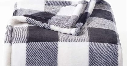 The big one supersoft plush throw