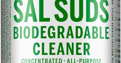 Dr. bronners sal suds biodegradable cleaner