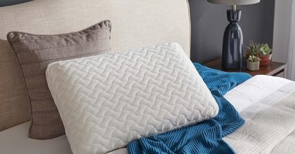 Tempur pedic tempur cloud pillow for sleeping, standard, white