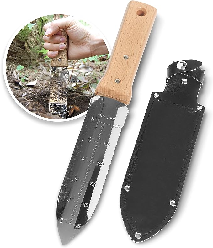 Nisaku Japanese Stainless Steel Weeding Knife