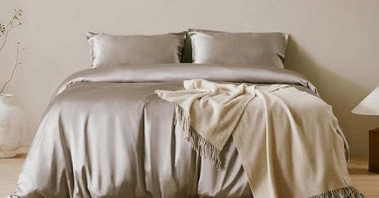 Lilysilk 4pc silk fitted sheet set