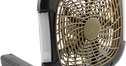 Treva portable desktop air circulation fan