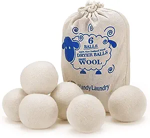 Wool Dryer Balls - XL Natural Fabric Softener