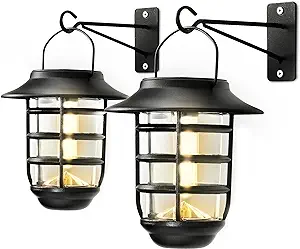 Home Zone Solar Wall Hanging LightsOutdoor