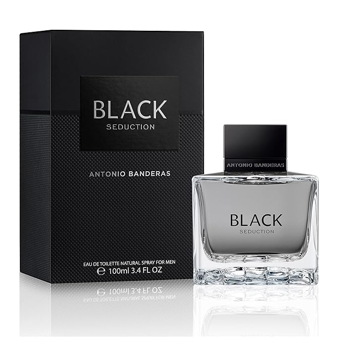 Antonio Banderas Black Seduction Eau de Toilette Spray for Men
