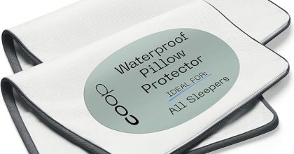 Coop home goods ultra tech pillow protector