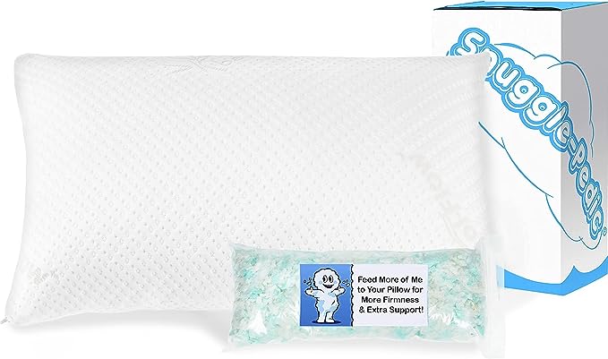 Snuggle-Pedic Adjustable Cooling Pillow