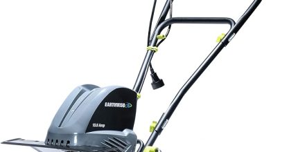 Earthwise tc70016 16 inch 13.5 amp corded electric tiller/cultivator, grey