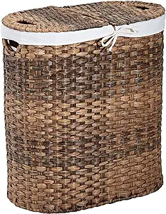 Seville Classics Premium Portable Laundry Bin Basket