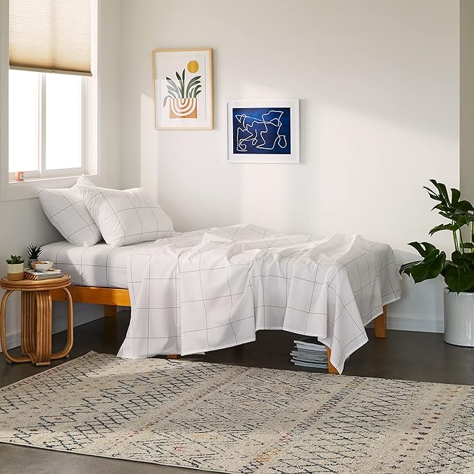 Brooklinen Luxury Sateen 4 Piece Sheet Set